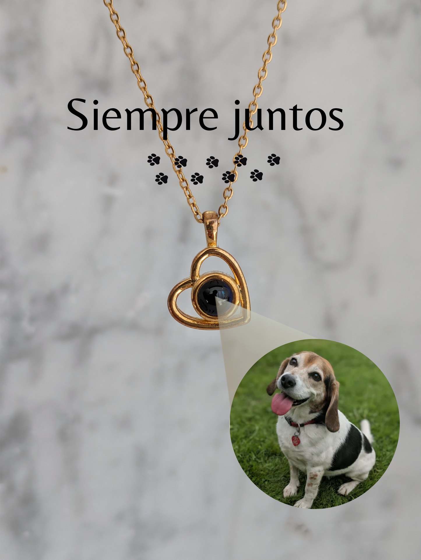 Collar personalizado MINNA (Proyección de foto)