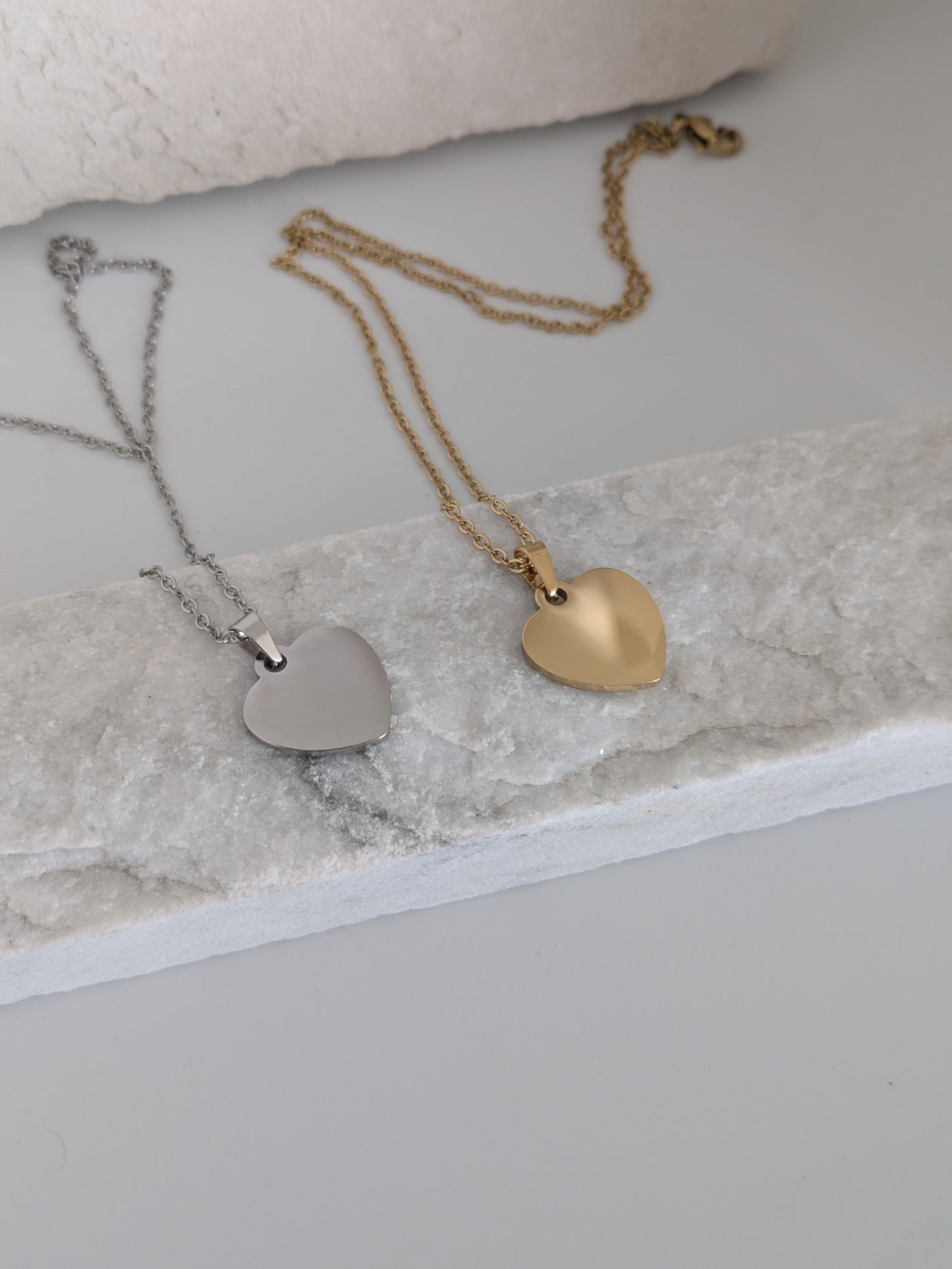 Collar dije de corazón personalizado modelo CAMILA